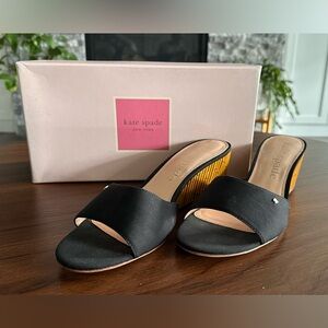 Kate Spade Black Meena Canvas Shoes